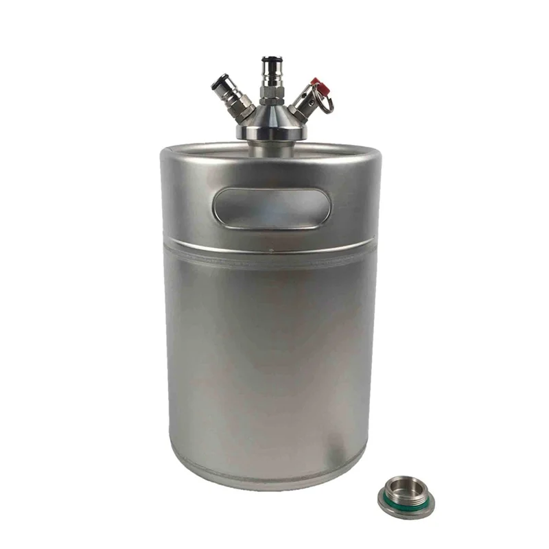 LLCS-Mini Kegball Lock Faucet System, 35/65 Psiprv, Suitable For All Mini Beer Kegs For Home Brewing.