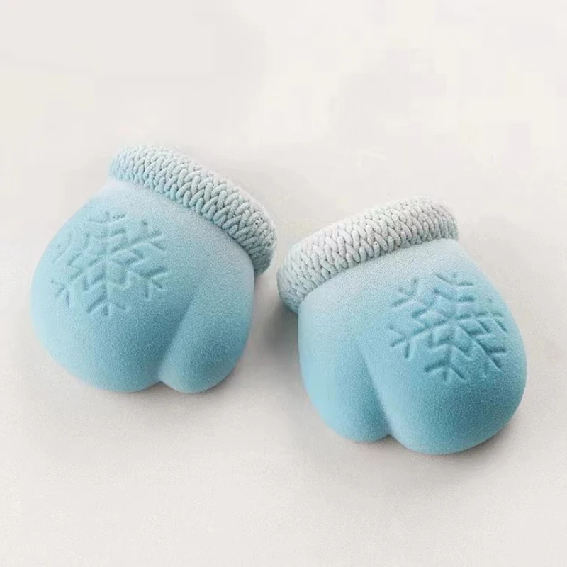 Christmas Snowflake Texture Glove Design Silicone Cake Mold Mousse Cake Mould Chocolate Dessert Baking Tools Kitchen Supplies