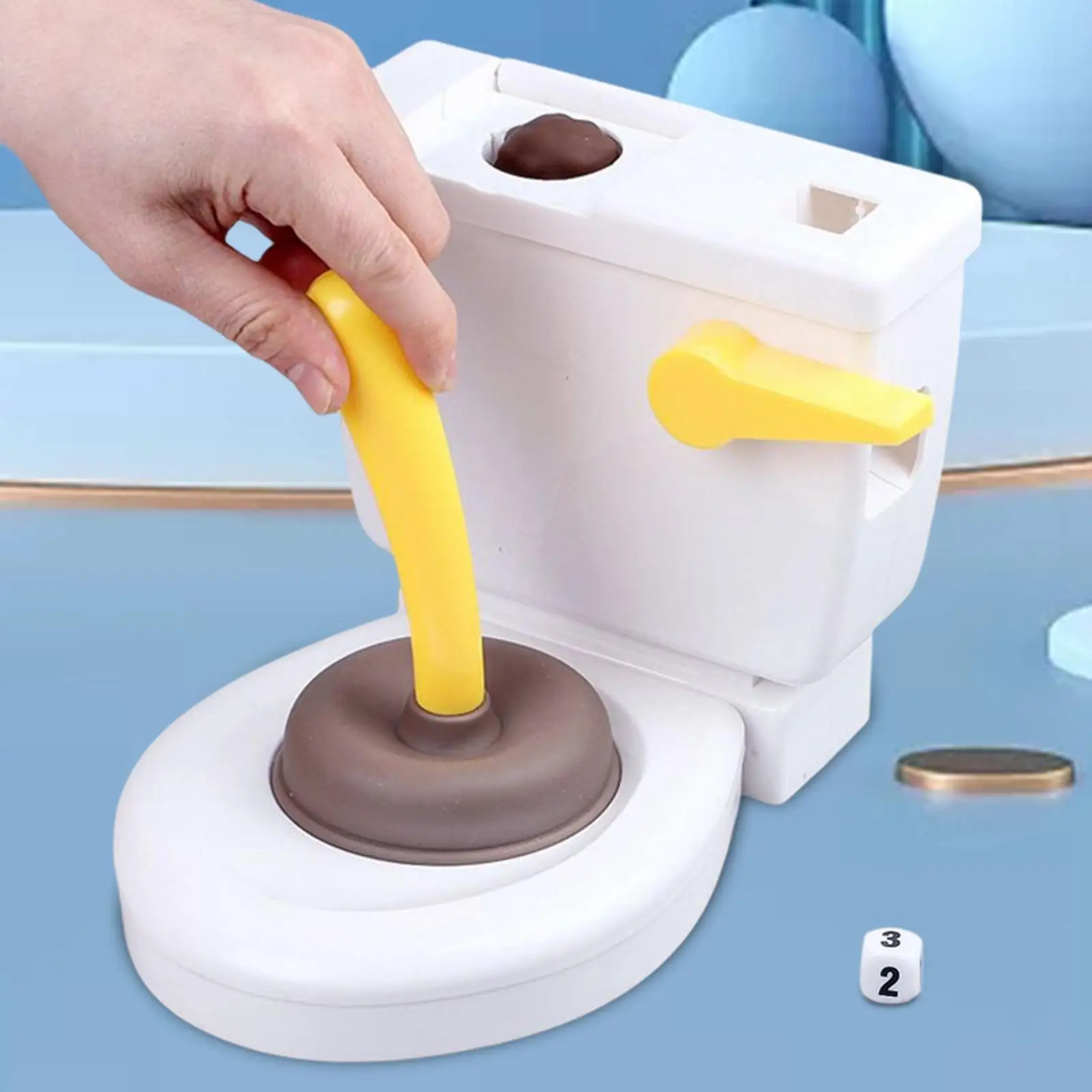 ing Toilet Game April Fool'S Toilet Launcher Playset for Children