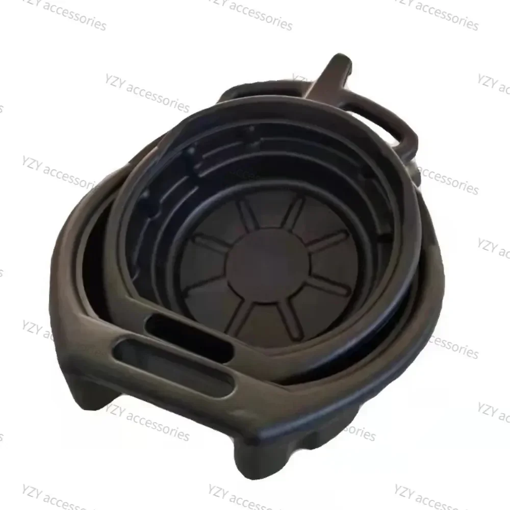 10L/15L Plastic Oil Drain Pan Wast Engine  Collector Tank Gearbox  Trip Tray for Repair Car Fuel Fluid Change Garage Tool