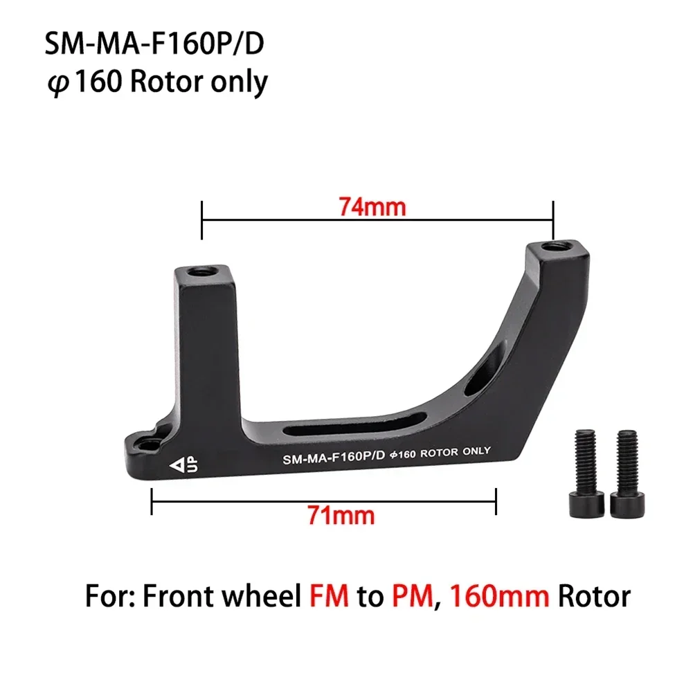 Road Bike Bike Disc Brake-Caliper Adapter Flat Mount To Post Mount  Post Mount F140/F160/R140MM Road Bike Bike Disc Brake-Calipe