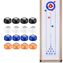 16Pcs Shuffleboard Pucks Replacement Shuffleboard Accessories Portable Tabletop Game Pucks for Shuffleboard Enthusiasts Playing