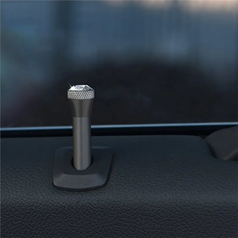 A54K-Car Interior Modified Accessories Crystal Door Pin Lock Button For BMW All Models-Easy Installation Replacement Parts