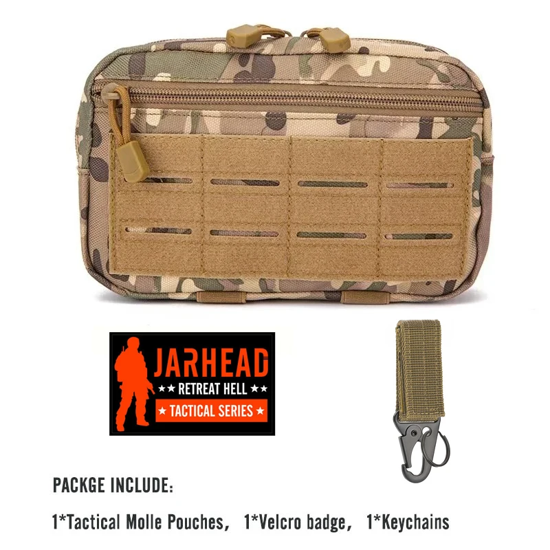 Taktische Molle EDC-Tasche, Outdoor-Erste-Hilfe-Tasche, Hüfttasche, Notfall-EMT-Werkzeugtasche, Jagdtasche für Jagd und Wandern