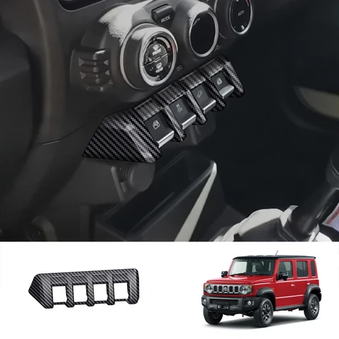 L/правый HD для SUZUKI Jimny Nomade 5/SIERRA 3 2025 ABS, кнопка подъема переднего окна, крышка переключателя, стеклянная панель управления, аксессуары для интерьера