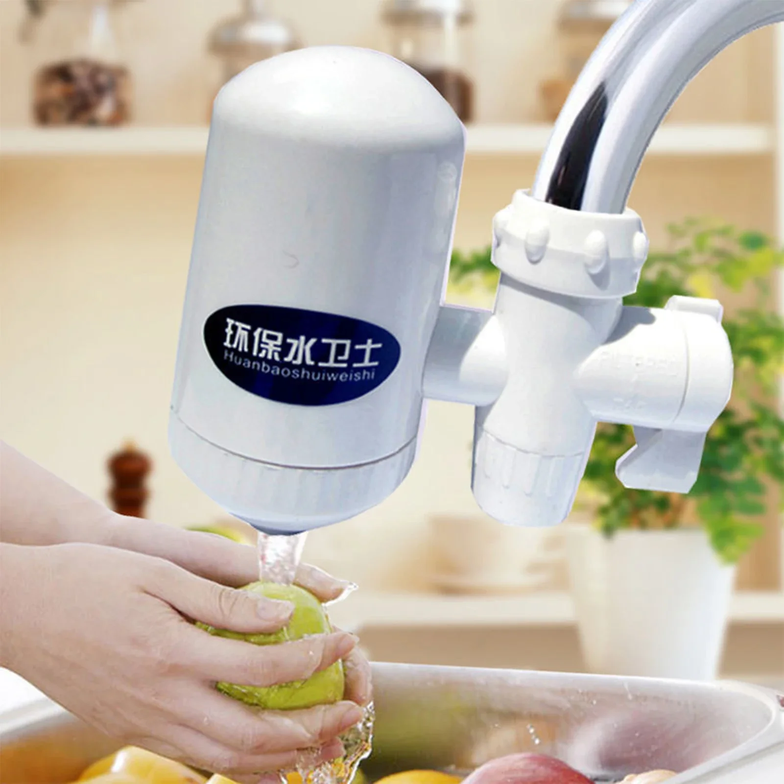 Home Kitchen Water Filter Faucet Healthy Ceramic Cartridge Tap Faucet Water Filter Purifier