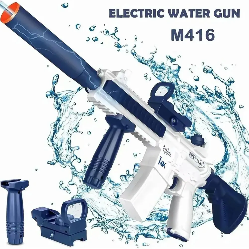 M416 electric water gun fully automatic shooting toy beach outdoor entertainment children's and adult gifts