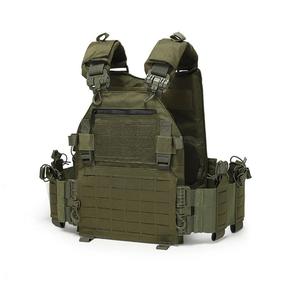 MOLLE Tactical Vest Plate Carrier Protective Adjustable Multifunctional Vest  Airsoft Combat Equipment