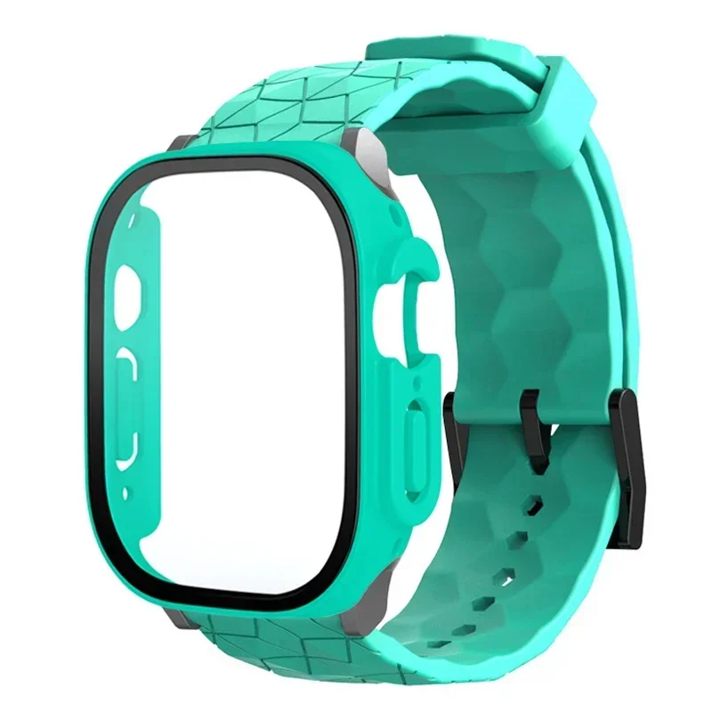 Uhrengehäuse + Armband für Apple Watch ULTRA 2 3 49mm 45mm 44mm 41mm 40mm Fußballmuster Correa Armband iWatch 4/5/6/SE/7/8/9 Hüllen – Detail 9