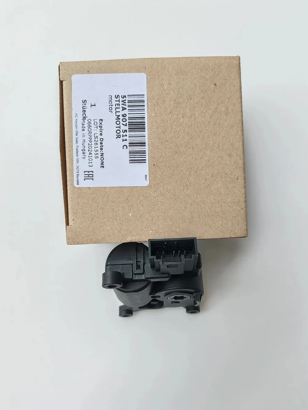 NEW OEM 5WA-907-511-C / 5WA907511C Heater Defrost Flap Actuator Servo Motor for Audi A1 A3 2019+ VW Golf Polo Skoda Seat 2018+