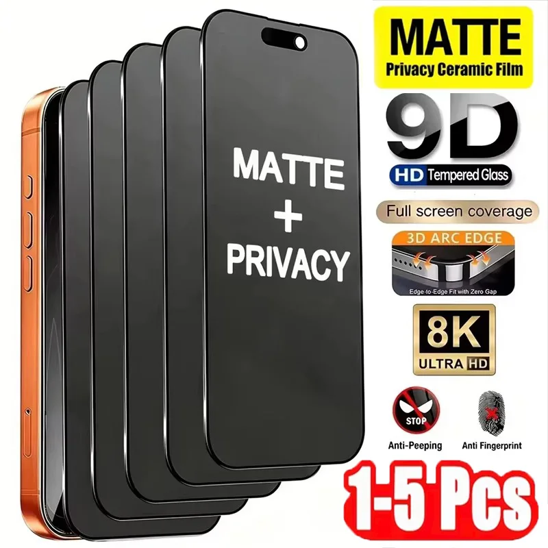 1-5PCS Matte Screen Protector Film For Samsung A57 A36 A27 A56 A37 A26 A07 A17 S26 Ultra S25 S24 Full Cover 9H Ceramic Membrane