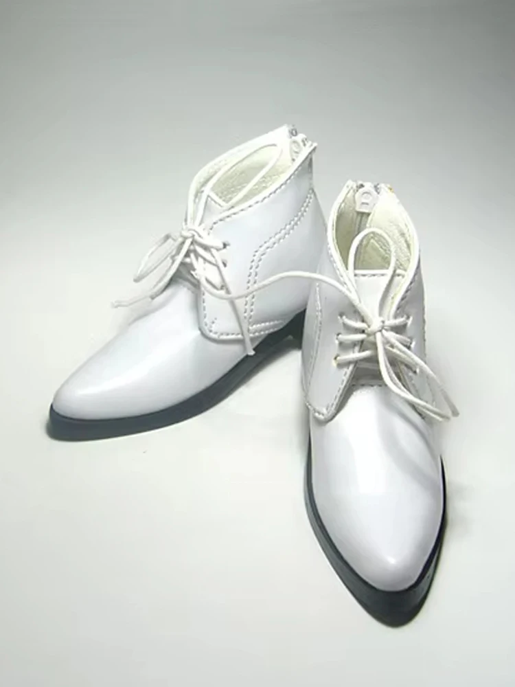M0121 children handmade toy 1/6 1/3 1/4 uncle Doll shoes BJD/SD doll props Accessories Pointed suit shoes 1pair