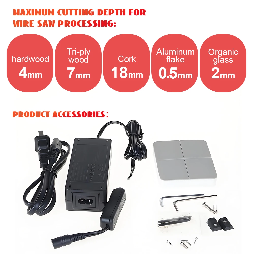 24 واط القوس الصغير الذراع سلك المنشار 20000 دورة في الدقيقة عادي المنشار آلة يده آلة نشر المعادن المحمولة آلات طحن عالية الطاقة #5