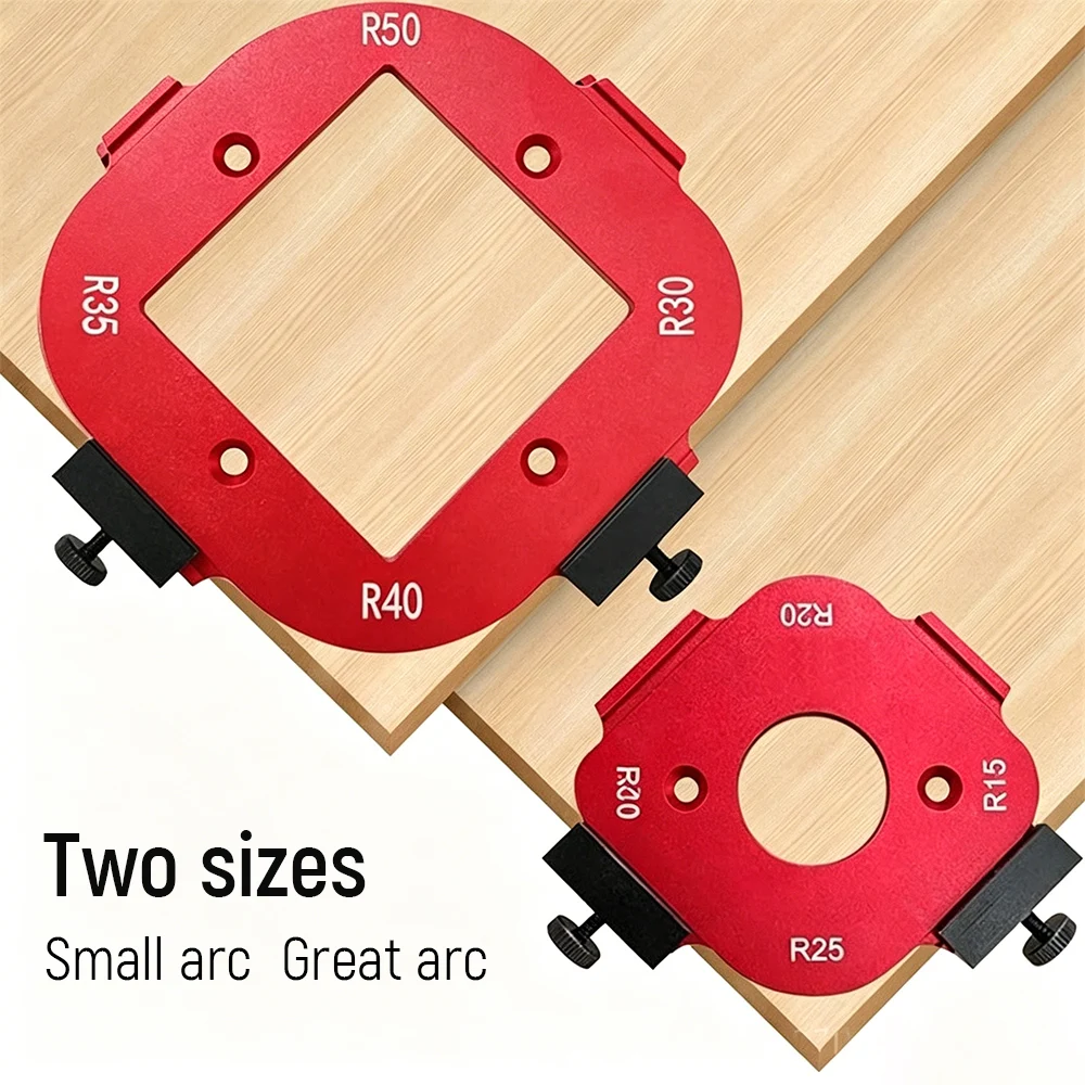Aluminium Ronde Hoek Radius Sj - Woodworking Router Templates recensie en prijs