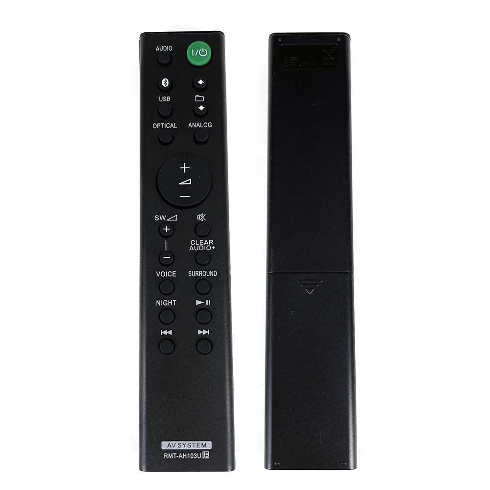 Remote Control use for Sony Sound Bar RMT-AH103U HT-CT80 SA-CT80 HTCT80 SACT80 SS-WCT80