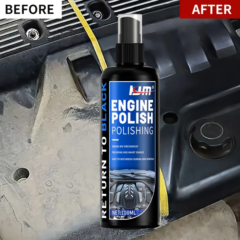 General-purpose multi-purpose polishing agent -Suitable for automotive engines,interiors,tires,etc.for brightening and polishing
