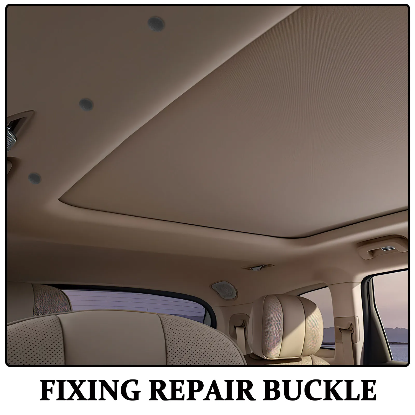 12 sets Car Clips Retainer Plastic Interior Trim Panel Automotive Halloween Christmas New Year Car Roof Repair Pin