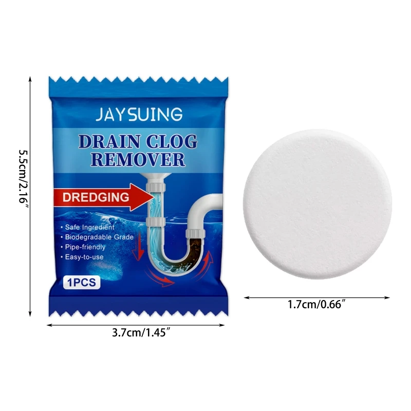 Professional Drain Cleaning Agent Sink Drain Powder Clears Clogs in Various Drainage System Maintain Smoothly Running Dropsale