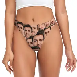 Custom Alonso Head G-string Underwear Womens Breathable Stretch Fernando Sports Car Thongs Panties
