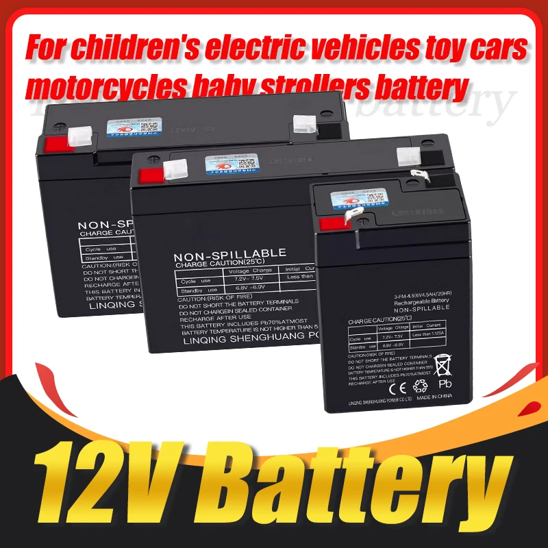 DaDaXiong High Quality Battery For Children's Electric Vehicles Toy Cars Motorcycles Baby Strollers Battery