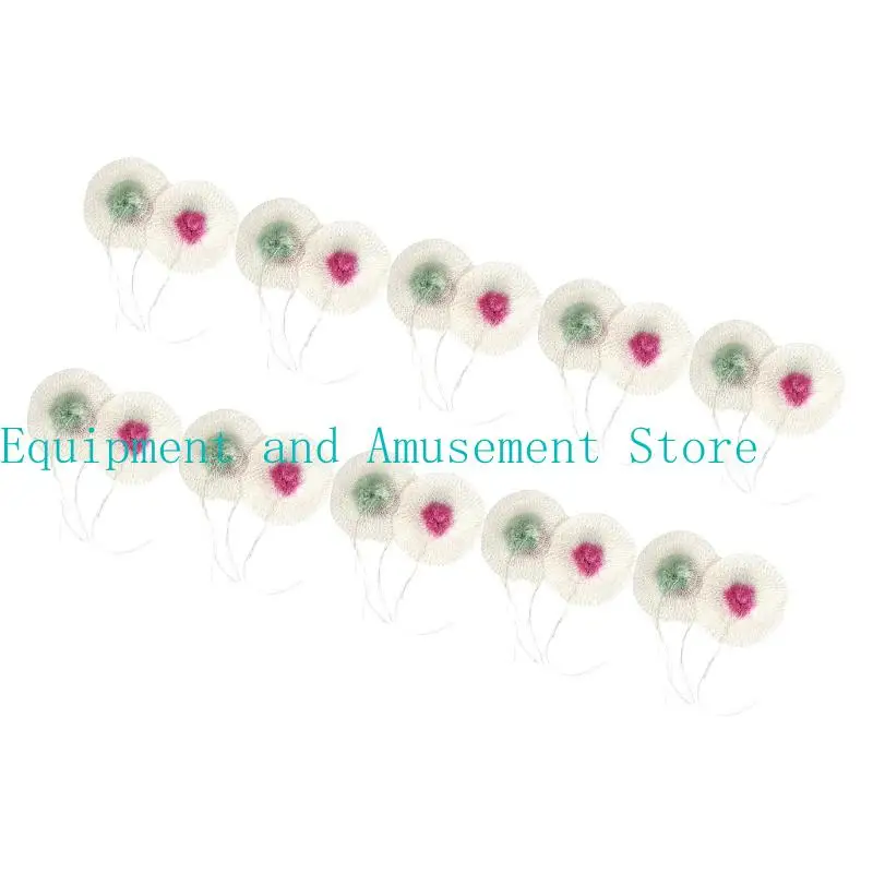 

652F 20Pcs Steams Lamp Gauze Cover Outdoor Camping Gas Lamp Mantles Kerosene Lamp Gauze Mesh Cover Camping Light Accessories