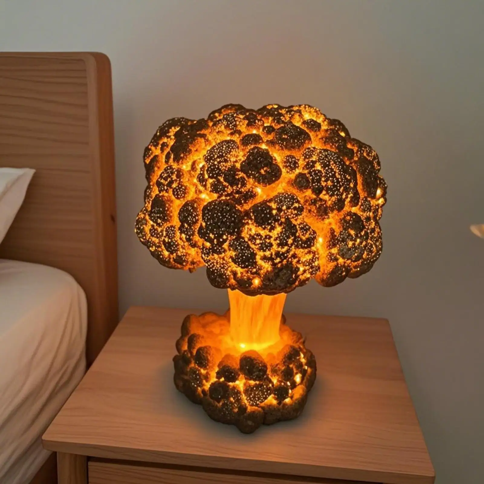 

Mushroom Lamp Mishroom Lamp Night Warm Light Decorative Lighting For Kitchen Bedside Bedroom Living Nightstand Bathroom