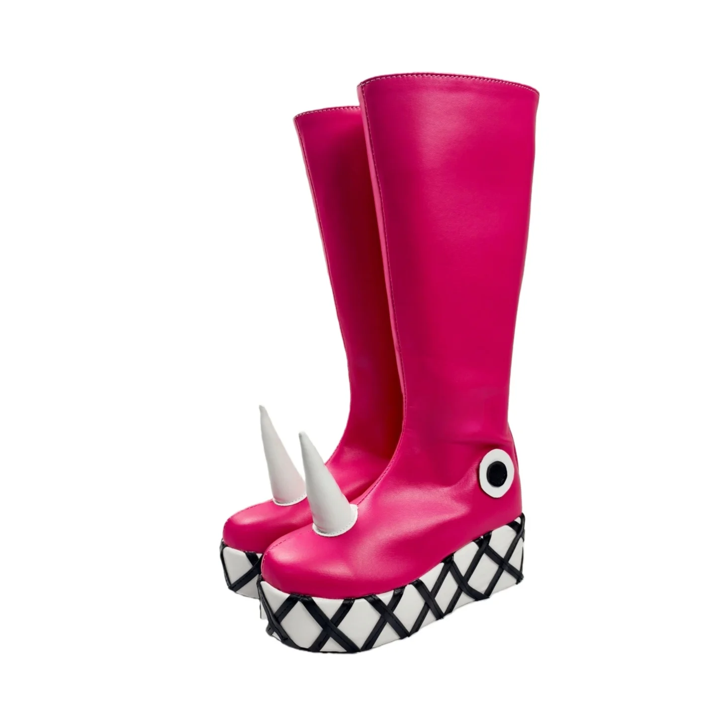 Buty do cosplayu Księżniczki Star Butterfly, różowe, ze sztucznej skóry, dla kobiet i dziewcząt.