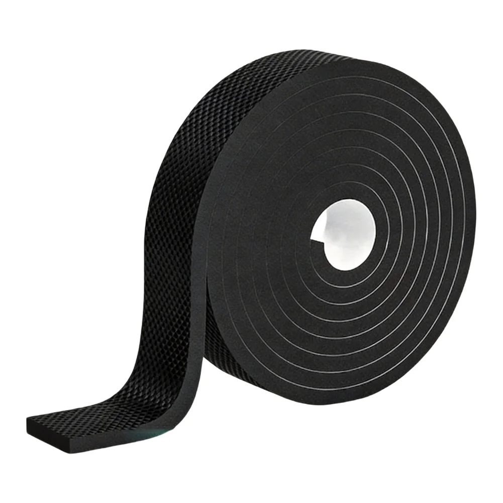 EVA Anti-Slip For Furniture Mat 6mm Thick 4cm Wide 2m/4m/6m Black Self-Adhesive Rubber Floor Protector for Chair Legs