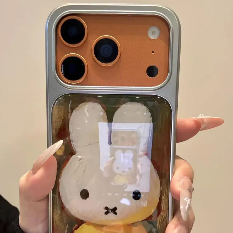 

Чехол для телефона Miffy Dropper: милый мультяшный 3D-чехол с эффектом премиум-класса, защитный, подходит для iPhone 17