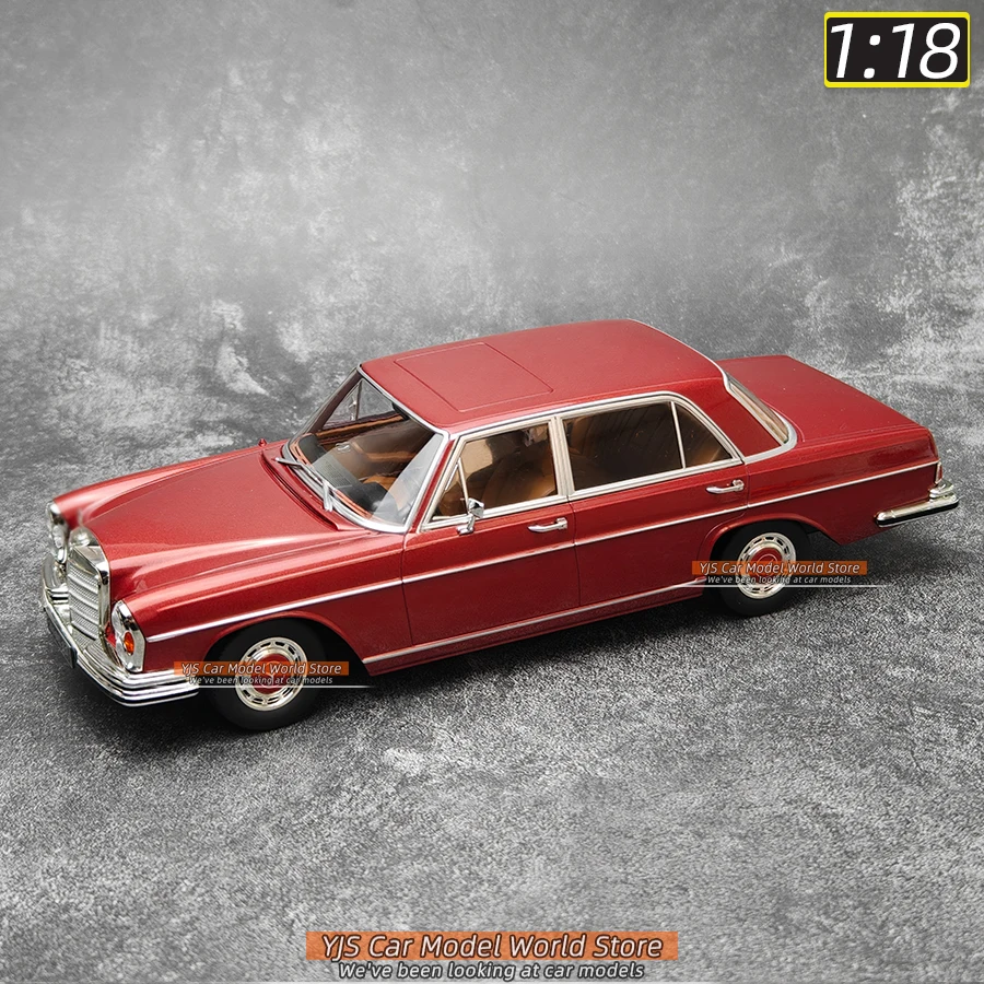 KK diecast Model 1:18 New 300SEL 6.3 W109 1967-1972  2002 1602 car Model Collection Gift Static display Holiday gift