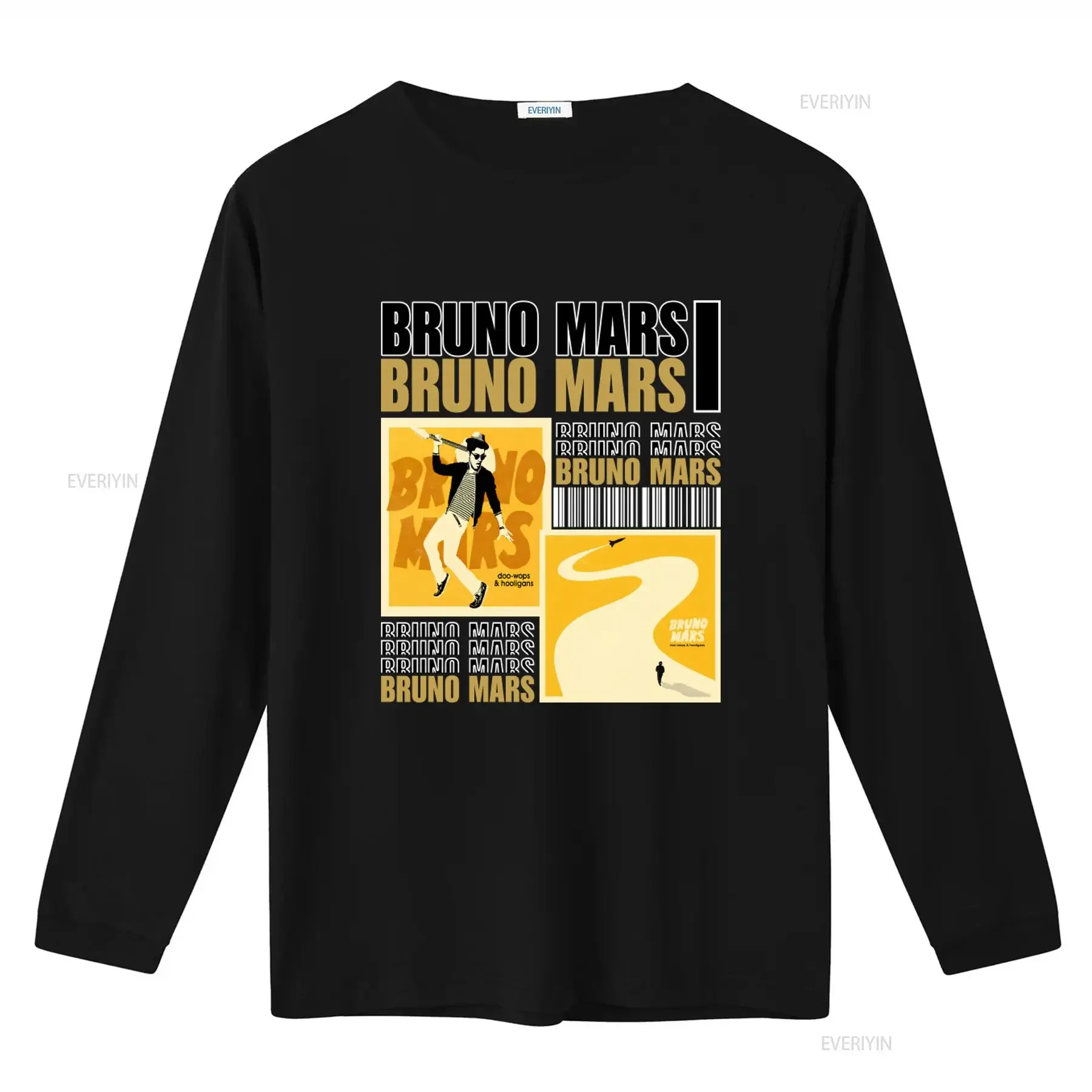 Vintage Bruno Mars World Tour 2023 Merch T Shirt Retro Concert Design Music Fan  vintage Washed Comfortable Casual Breathable