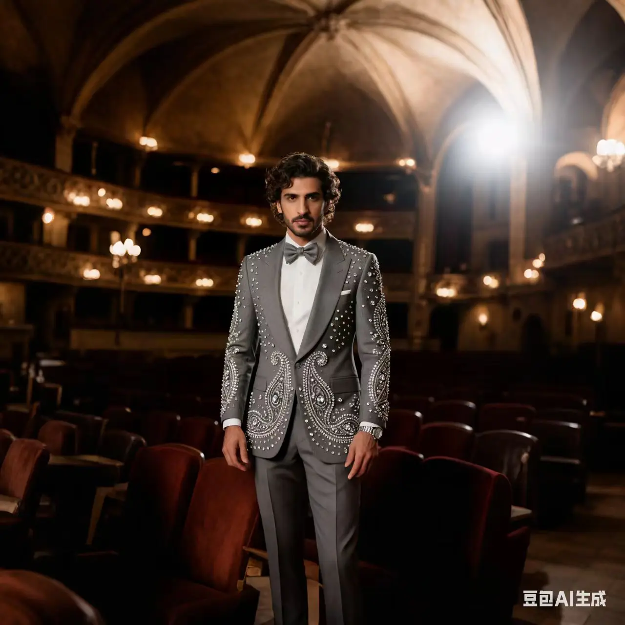 

Grey Crystals Men Suit Set 2 Pcs Blazer+Cotton Pants Trousers Luxury Formal Office Coat Wedding Tuxedo Customized Jacket Outfit