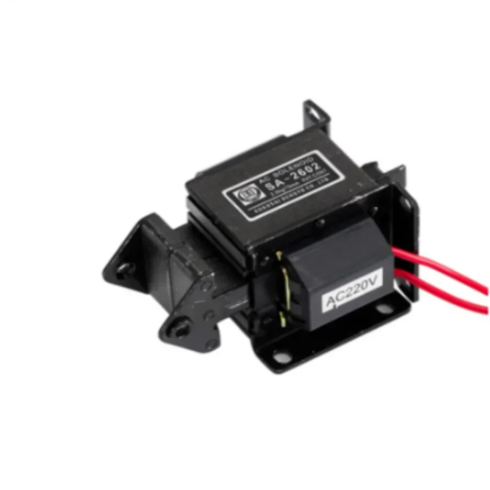 1PC SA-2602 Tractive Solenoid Electromagnet AC220V/110V with 15mm Stroke 2KG Lifting Force 20N Electromagnetic Force