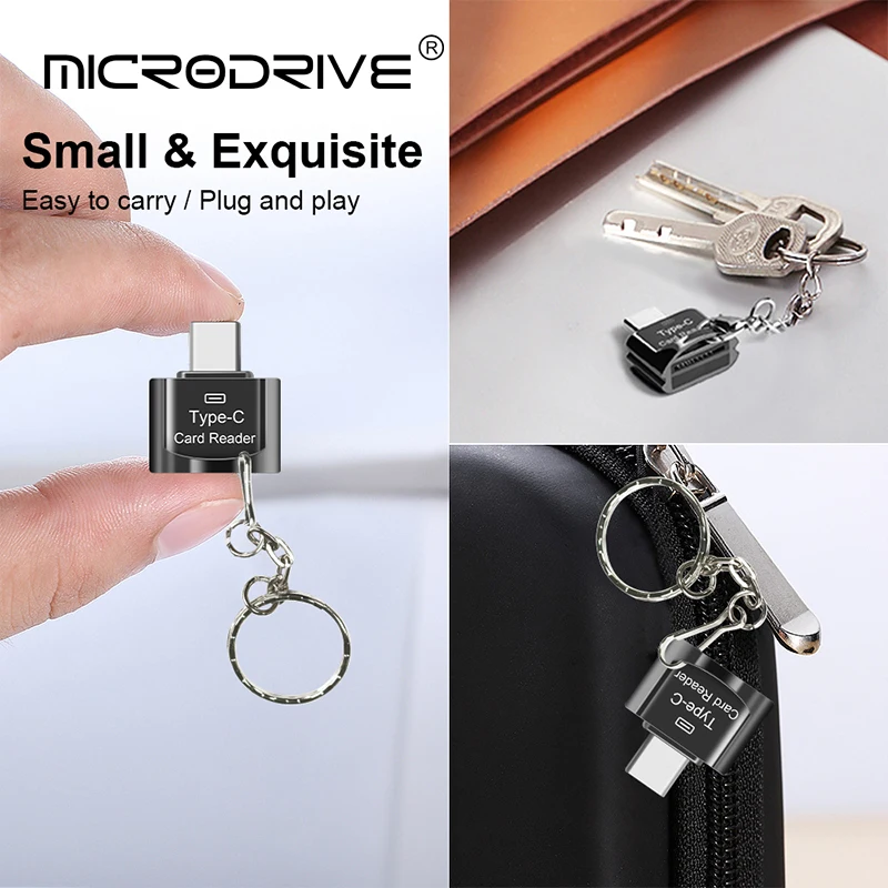 USB Type C Card Reader USB-C TF Micro OTG Adapter Type-C Memory Cardreader For Laptop Smart Phone