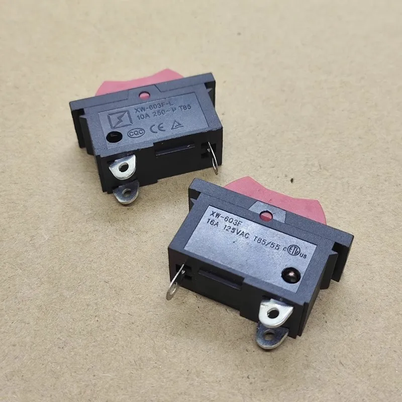 1~5pcs XW-603 Heat Gun Power Switch Three-Speed Boat Gear Switch 10A for Blow-Dryer Blow-Dryer - Electrical Appliance Spare Part