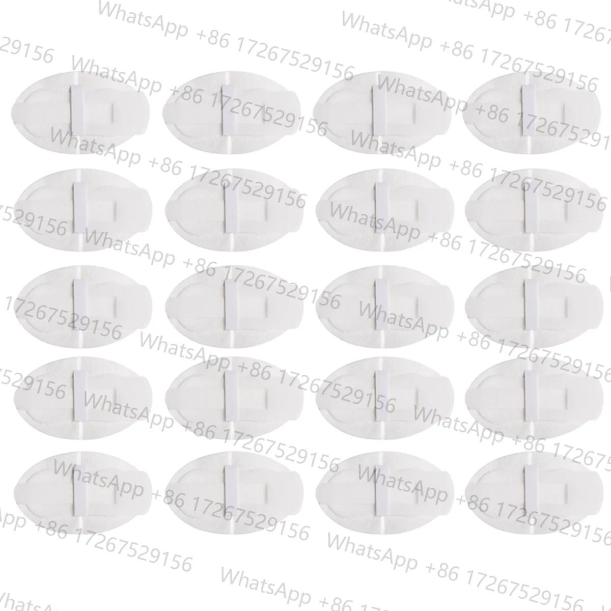 Trendy! 20Pcs Catheter Stabilization Device Legband Holder Sticker Catheter Tube Holder Catheter Legband Holder Sticker