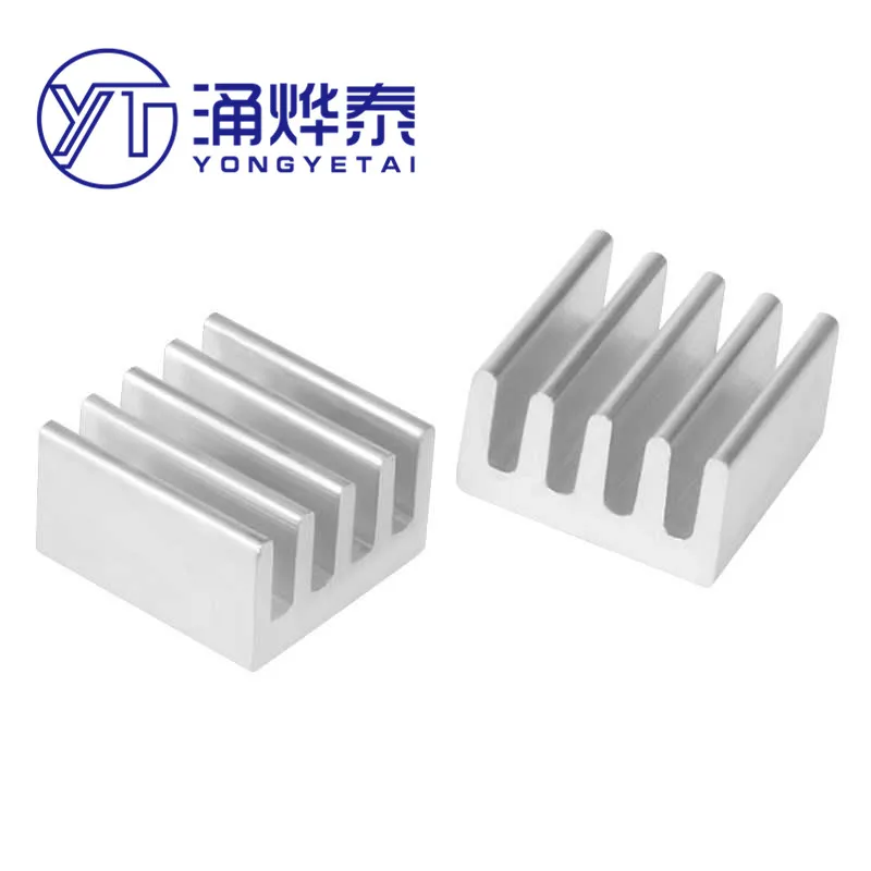 

YYT 5PCS Mini Adhesive Aluminum Radiator Heatsink A4988 Heat Sink 9x9x5mm Cooler For 3D Printer Stepper Motor Driver