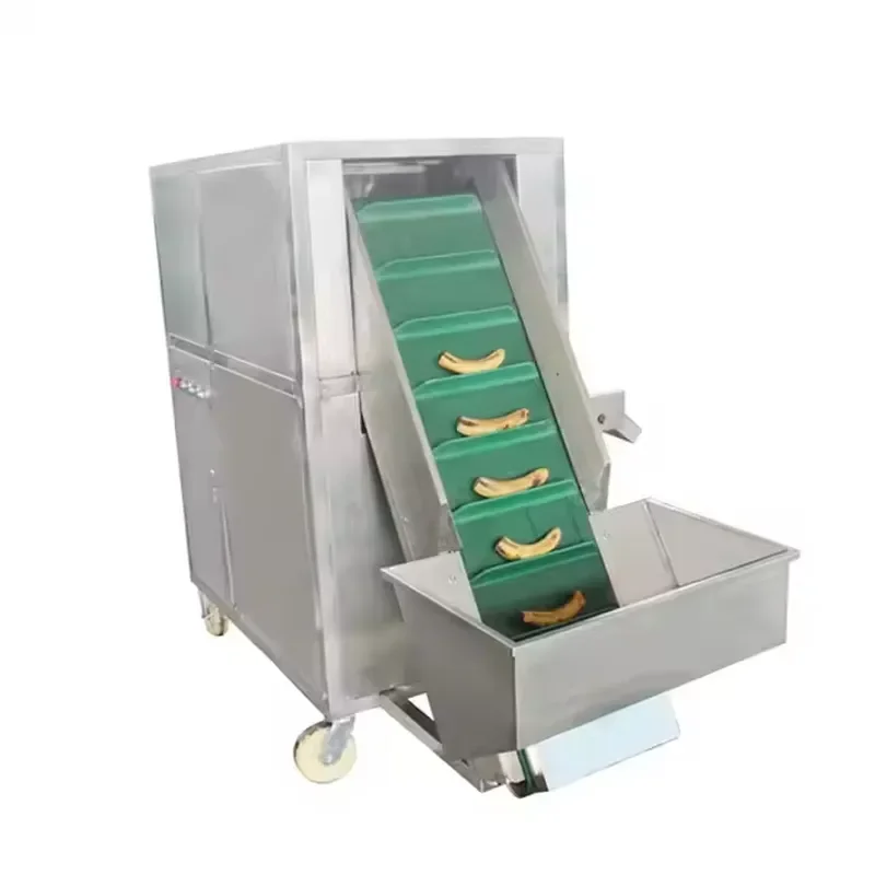 Industrial Green Plantain Banana Peeling Machine Electric Plantain Peeler Automatic Banana Skin Remover for Fruit Processing