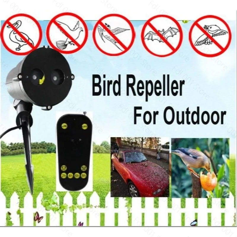 Outdoor Laser Bird Repellent Light Farmland Substation Warehouse Bird Repellent Device Is Suitable for A Variety of Places