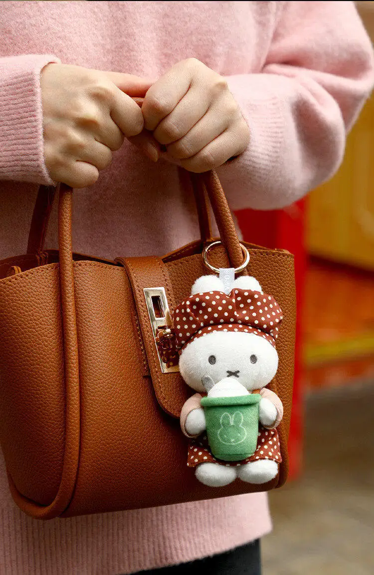 Miffy Official Bakery Series Plush Keychain Blind Box / Charm Blind Box - Fashion Trendy Toy Birthday Graduation Gift For Girls