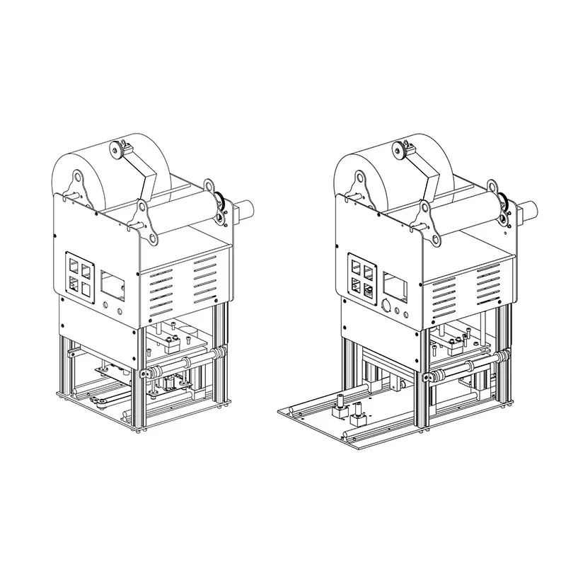 Shuchen Commercial Heat Sealing Machine with Plastic Film Packaging High Productivity & Easy Operation for Food Industry
