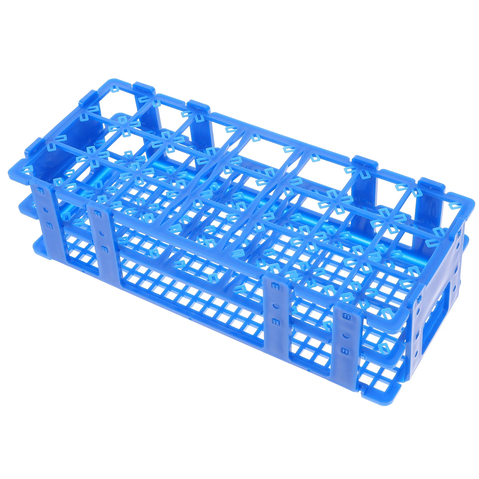 

21 Holes Test Tube Rack Tube Holder Reusable Plastic Organizer Lab Storage Stand Sampling Tubes Rack For Laboratory