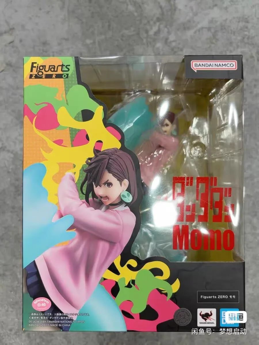 Figuras originales Bandai ZERO FZ DAN DA DAN Ayase Momo, juguetes de figuras de acción para niños y niñas, regalo, modelo coleccionable, adornos