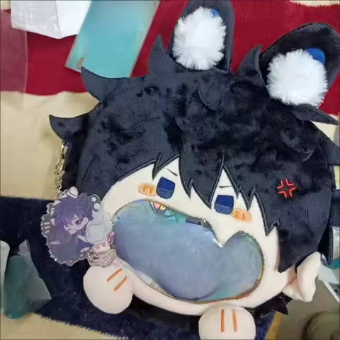 Anime Role JK Fushiguro Megumi Kawaii Face Cosplay Soft Transparent Shoulder Bags Lolita Girls Itabag Backpack Fans Props Gift