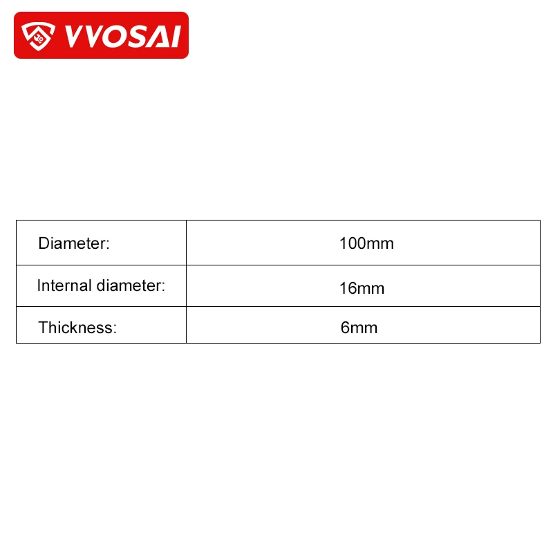 VVOSAI 100mm Resin Grinding Wheel Multi-function Metal Saw Blade Cutting Angle Grinder Rotary Tool