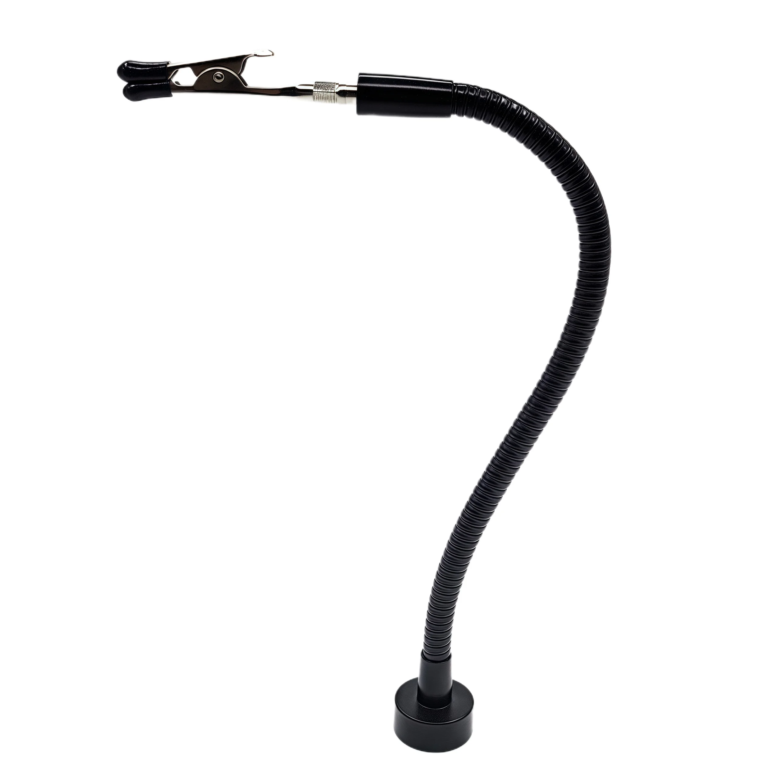 Saldatura di terza mano con base magnetica forte, supporto PCB con bracci flessibili per riparazioni elettroniche - Strumento di saldatura con clip a coccodrillo