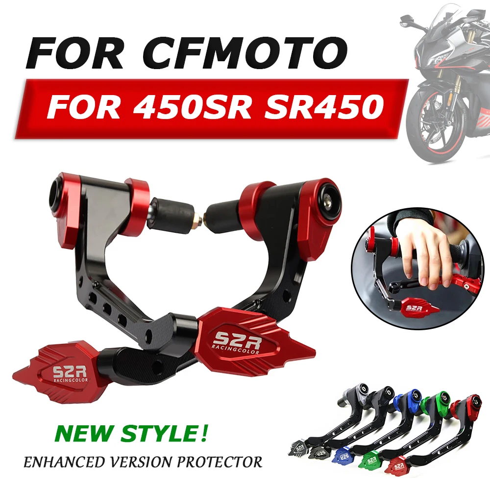 

For CFMOTO CF 450SR SR450 SR 450 SR 2023 2024 Motorcycle Accessories Handlebar Grips Hands Guard Brake Clutch Levers Protector