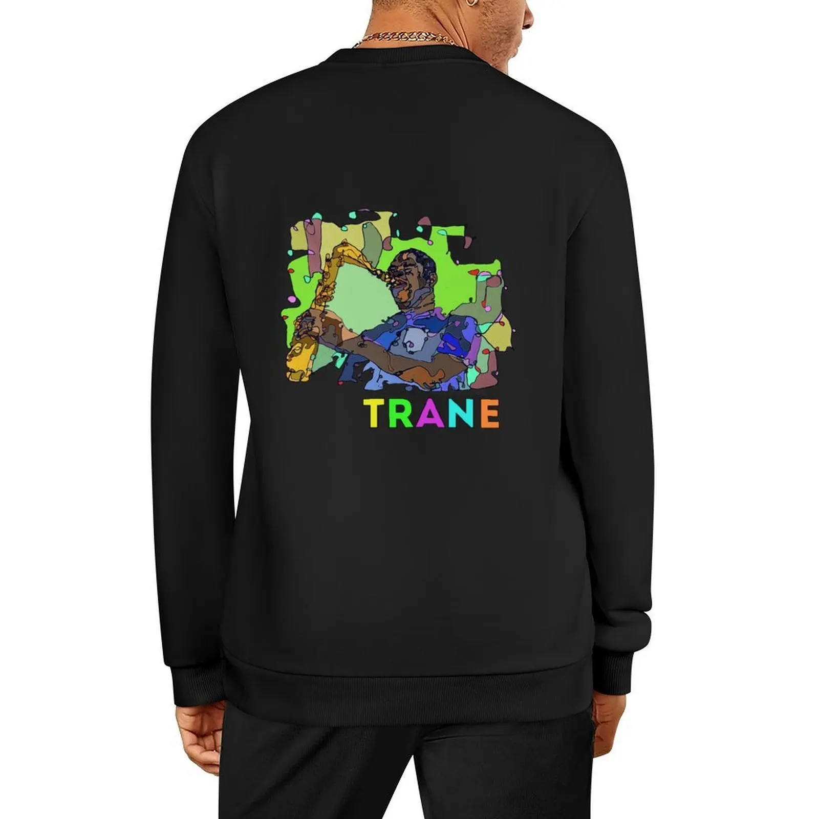 

TRANE (John Coltrane) - Jazz Legends Art Series by Hristo Vitchev Pullover clothes for men sweatshirt