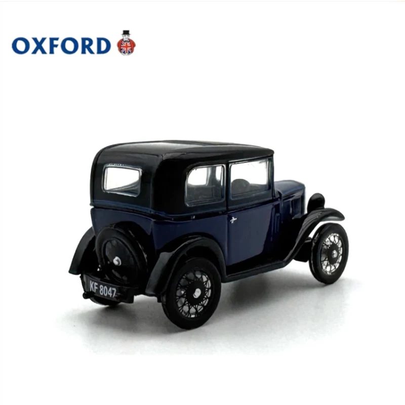 OXFORD Diecast 1:76 Scale Austin 7RN Alloy Vintage Car Model Finished Product Simulation Toys Gifts Static Model Display