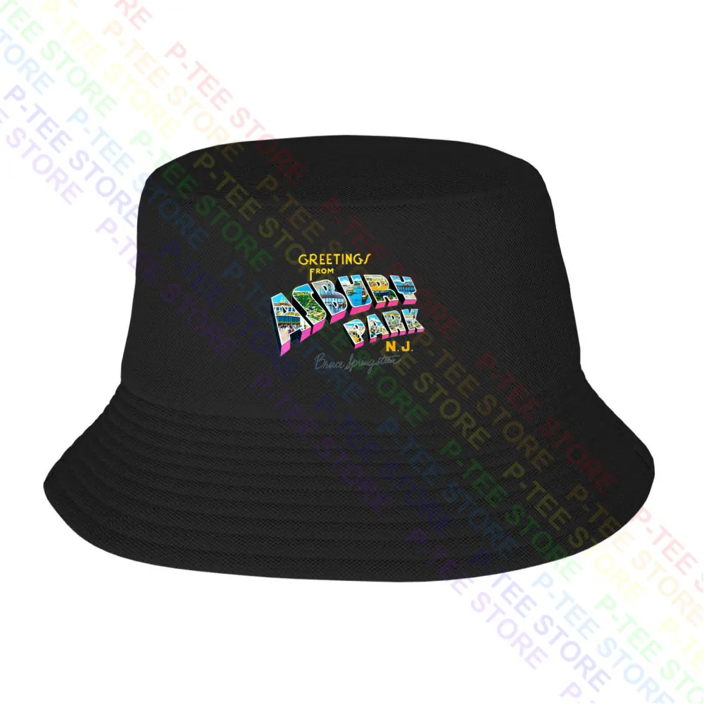 Bruce Spingsteen Greetings From Asbury Park Music Rock Baseball Cap Snapback Caps Knitted Bucket Hat